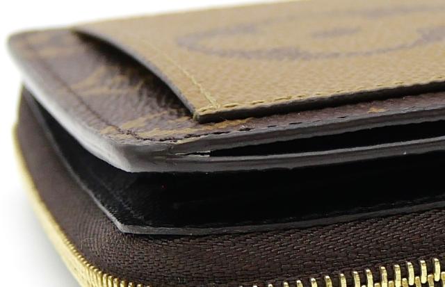 ルイ・ヴィトン LOUISVUITTON 二つ折り財布 ポルトフォイユ･ルー M81461 モノグラム･リバース 【中古】(70027)_10