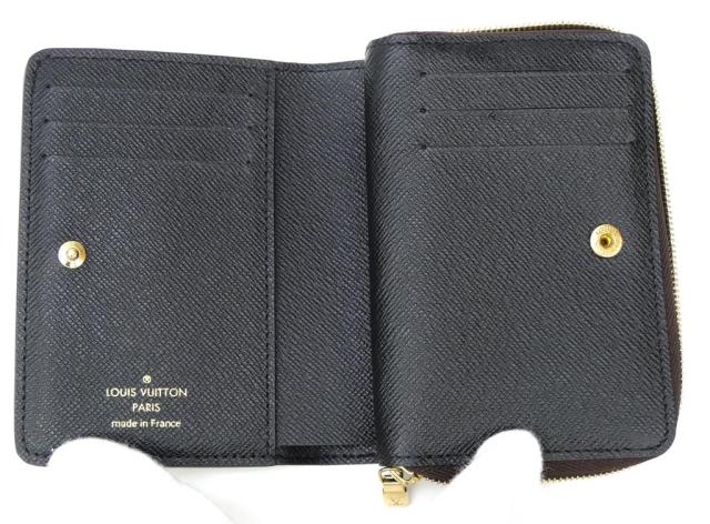 ルイ・ヴィトン LOUISVUITTON 二つ折り財布 ポルトフォイユ･ルー M81461 モノグラム･リバース 【中古】(70027)_6