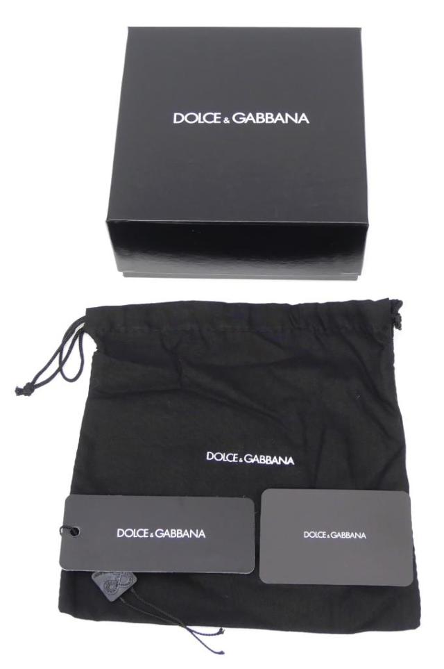 ドルチェ＆ガッバーナ Dolce&Gabbana レザーベルト 90cm 黒 【中古】(70301)_18