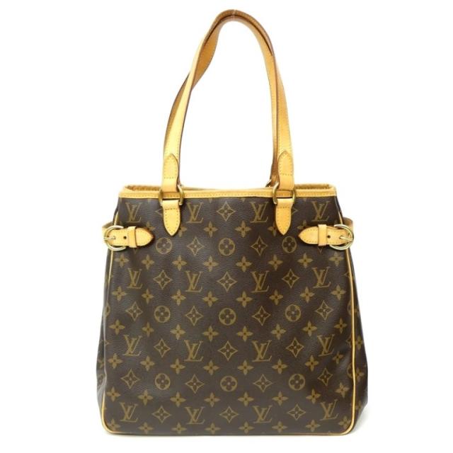ルイ・ヴィトン LOUISVUITTON トートバッグ バティニョール・ヴェルティカル M51153 モノグラム 【中古】(70647)