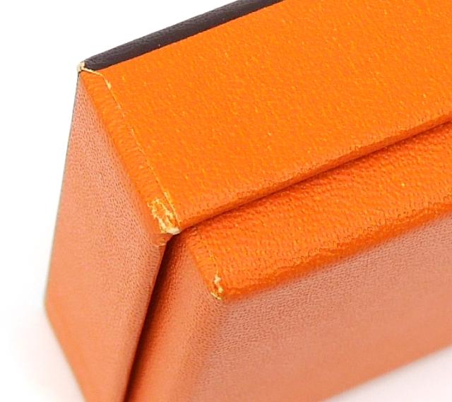 エルメス HERMES スカーフリング ケリー カデナ 黒×ゴールド 【中古】(70646)_14