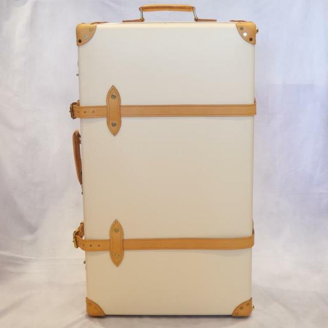 グローブ・トロッター GLOBE-TROTTER サファリ エクストララージ スーツケース アイボリー 【中古】(70635)