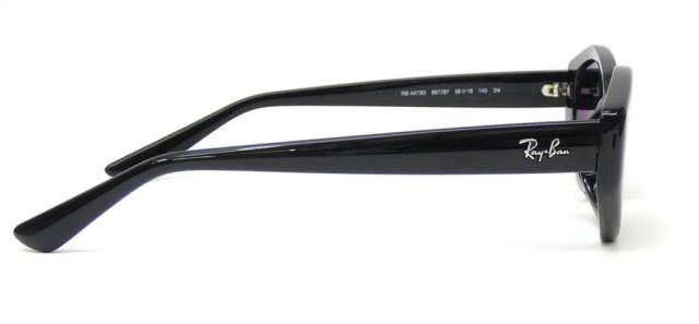 レイバン Ray-Ban サングラス 56□18-145 RB4473D 黒×ダークグレー 【中古】(70744)_4
