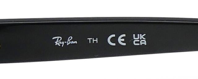 レイバン Ray-Ban サングラス 56□18-145 RB4473D 黒×ダークグレー 【中古】(70744)_5