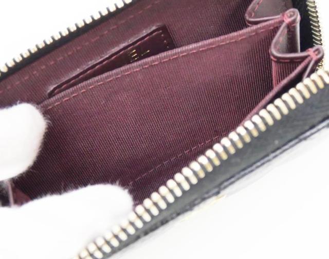 シャネル CHANEL コインケース 小銭入れ マトラッセ 黒 キャビアスキン 【中古】(70765)_11