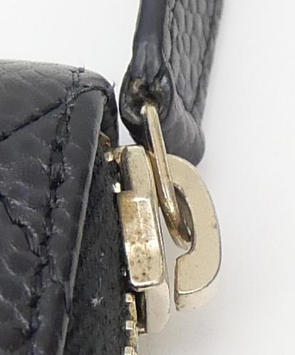 シャネル CHANEL コインケース 小銭入れ マトラッセ 黒 キャビアスキン 【中古】(70765)_15