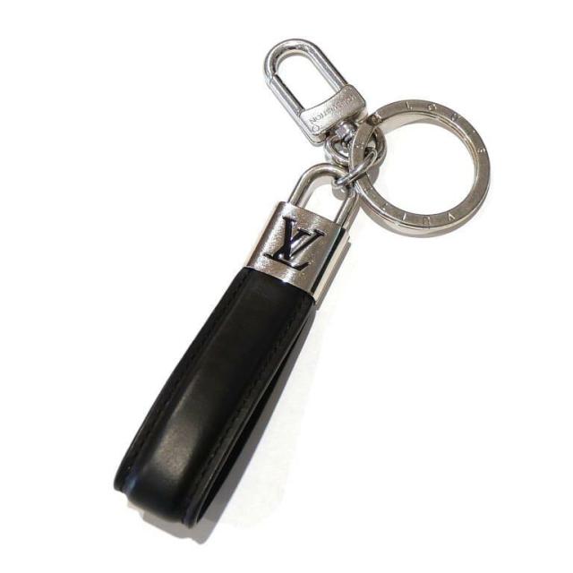 ルイ・ヴィトン LOUISVUITTON キーホルダー･LV パドロック M00745 黒 【中古】(70804)