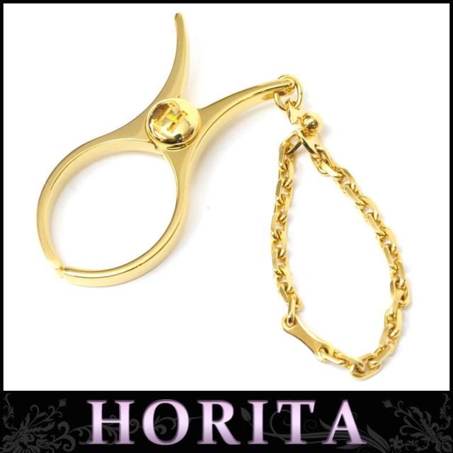 エルメス HERMES グローブホルダー ゴールドカラー 【中古】(32417)