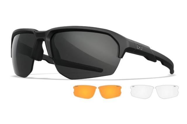 ワイリーエックス/CHJKL08 ジャッカル サングラス WX JAKL 3LP [Matte Black]【Wiley X正規販売店】 (サバゲー)