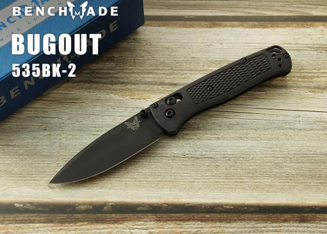ベンチメイド 535BK-2 バグアウト ブラック-ブラック 折り畳みナイフ,BENCHMADE BUGOUT Folding Knife【日本正規品】 22,883円