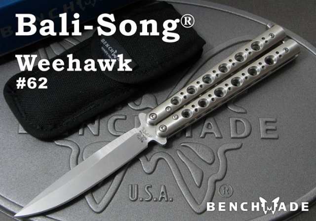 ベンチメイド 62 バリソン ウィホーク ,バタフライナイフ ,BENCHMADE Bali-Song Weehawkの通販はau PAY マーケット  - アームズギア au PAY マーケット店 | au PAY マーケット－通販サイト