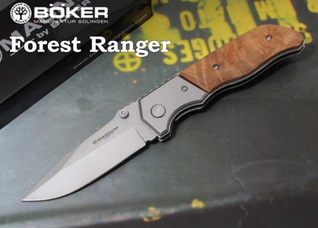 ○○ ボーカー マグナム 01MB233 フォレストレンジャー,折り畳みナイフ,BOKER Magnum Forest Ranger folding  knife【レターパック便配送の通販はau PAY マーケット アームズギア au PAY マーケット店 au PAY マーケット－通販サイト