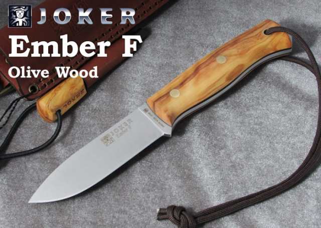 ○○ ジョーカー CO123-P エンバー F オリーブ ファイヤースターター付 ブッシュクラフトナイフ,Joker EMBER FLAT  BUSHCRAFT KNIFE OLIVEの通販はau PAY マーケット - アームズギア au PAY マーケット店 | au PAY  マーケット－通販サイト