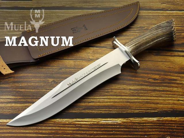 ムエラ MAGNUM-26 マグナム 260mm クラウンスタッグ ボウイナイフ Muela