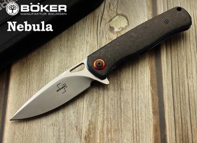 ボーカー プラス 01BO319 ネビュラ ライナーロック フリッパー 折り畳みナイフ,BOKER Plus Nebula Folding Knife【日本正規品】