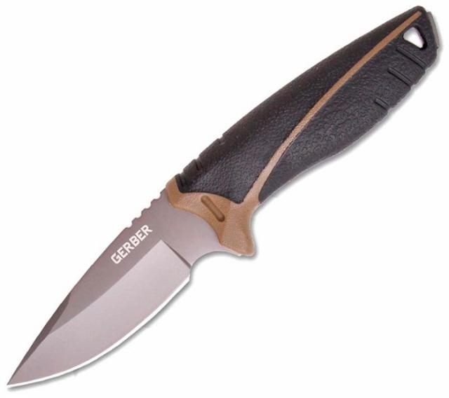 ●● ガーバー G1092 Myth プロ ドロップポイント ステンレス鋼鋼/ラバーハンドル ナイフ GERBER Pro Drop Point