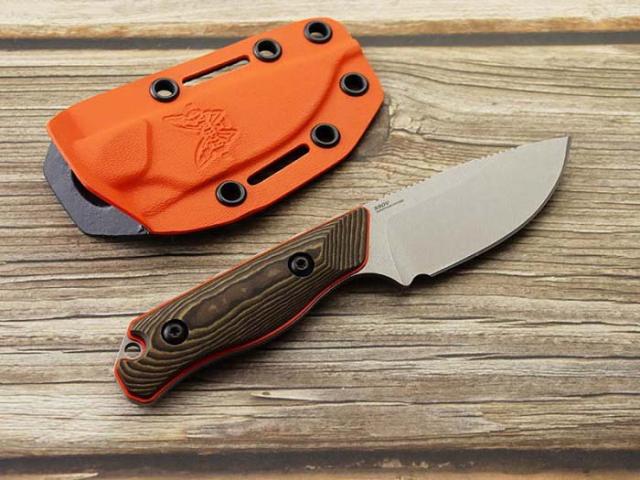 ベンチメイド 15017-1 ヒドゥン キャニオン ハンター S90V リッチライト ハント,シースナイフ ,BENCHMADE Hidden Canyon Hunter【日本正規品】_1