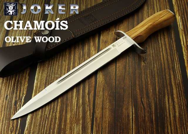 ●● ジョーカー CO31 シャモア オリーブ ハンティング シースナイフJOKER CHAMOIS HUNTING KNIFE