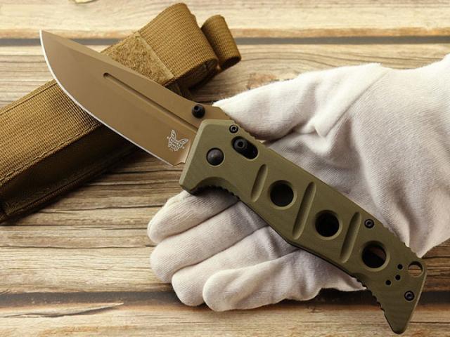 ベンチメイド 275FE-2 アダマス アース-OD 折り畳みナイフ ,BENCHMADE Adamas Flat earth coating【日本正規品】_3