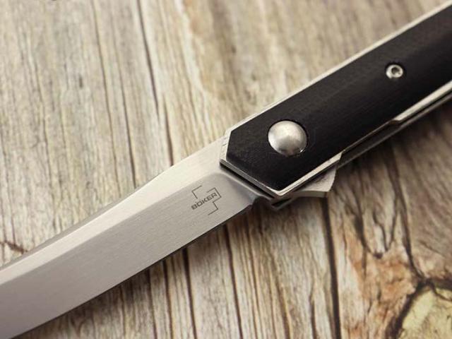 ボーカー プラス 01BO324 カイケン エアー ミニ ブラックG10 折り畳みナイフ,BOKER Plus Kwaiken Air Mini Folding Knife【日本正規品】_6
