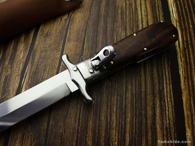 マセリン ロールアップヒルト ウッド 折りたたみナイフ 179/OP Maserin HUNTING KNIFE