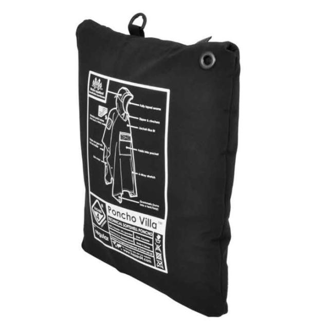 ●● ハザード4 ブラック ポンチョ・ヴィラ 2020バージョン テクニカルソフトシェルポンチョ HAZARD4 Poncho Villa 2020 Version technical soft shell poncho【日本正規品】_7