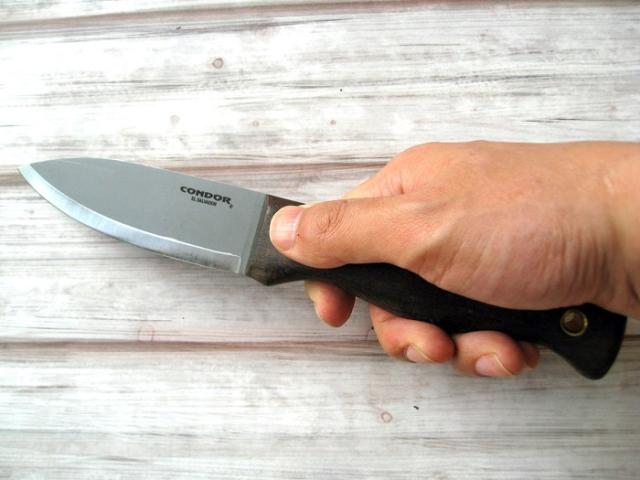 ●● コンドル/ツール&ナイフ ブッシュロア 4. 3インチ 1075カーボン ウォールナット CONDOR Bushlore【日本正規品】
