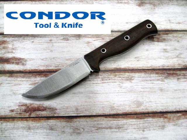 ●● コンドル ツールナイフ ブッシュロア 4. 3インチ 1075カーボン ウォールナット CONDOR Bushlore●