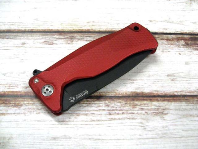 ●● ライオンスチール SR11A-RB EDC 折り畳みナイフ スレイプナー鋼/レッドアルミニウム ハンドル,lionSTEEL knife_4