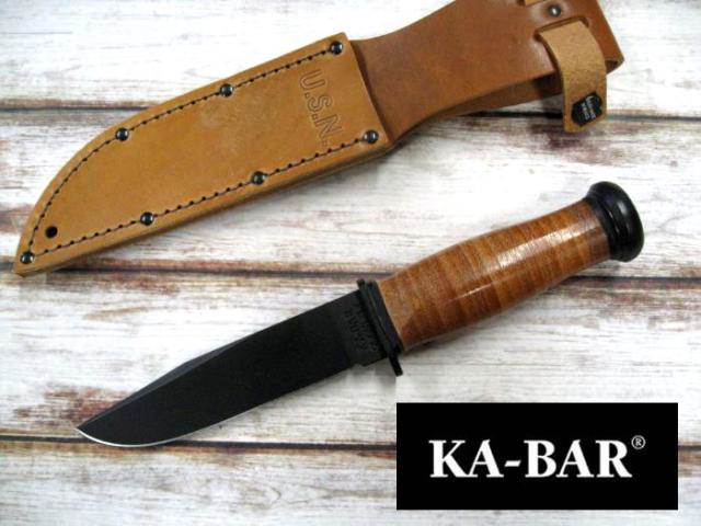 ●● ケーバー マーク1 2225 1095 カーボン  ナイフ レザーシース KA-BAR Mark I【日本正規品】の通販は