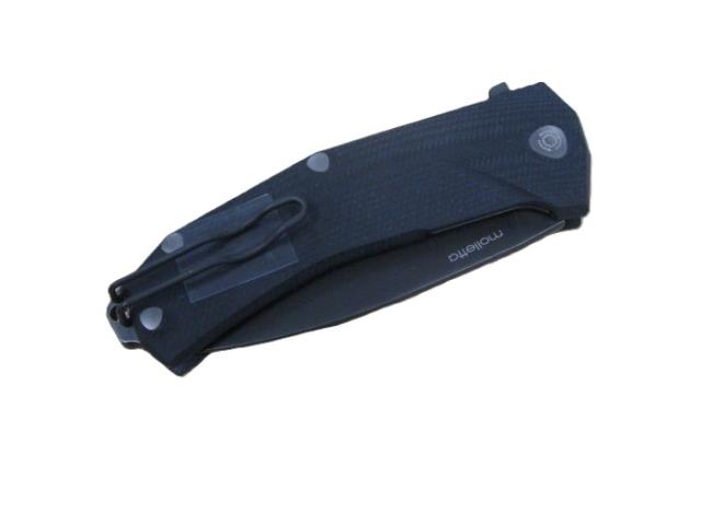 ライオンスチール KUR-BBK 折り畳み ナイフ  スレイプナー鋼 ブラック ハンドル,lionSTEEL Sheath knife_6