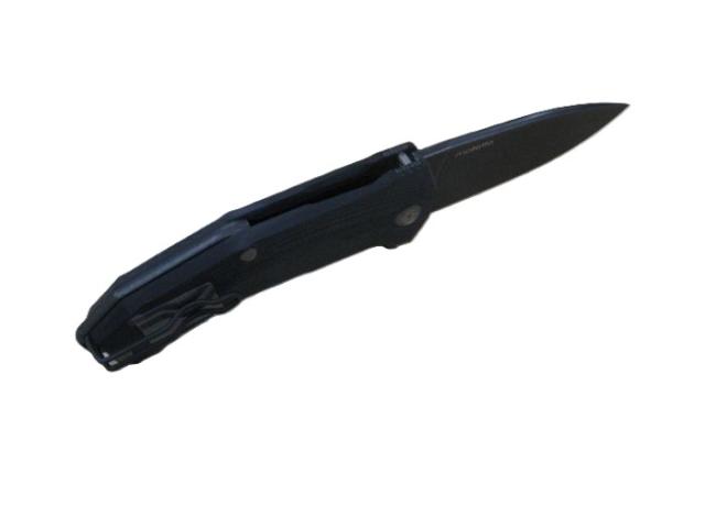 ライオンスチール KUR-BBK 折り畳み ナイフ  スレイプナー鋼 ブラック ハンドル,lionSTEEL Sheath knife_4