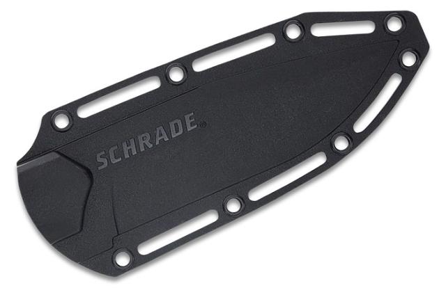 ●● シュレード  SCH1185977  Iビームドロップポイント シースナイフ AUS-8鋼 G-10 ハンドル Schrade Drop Point Knife_3