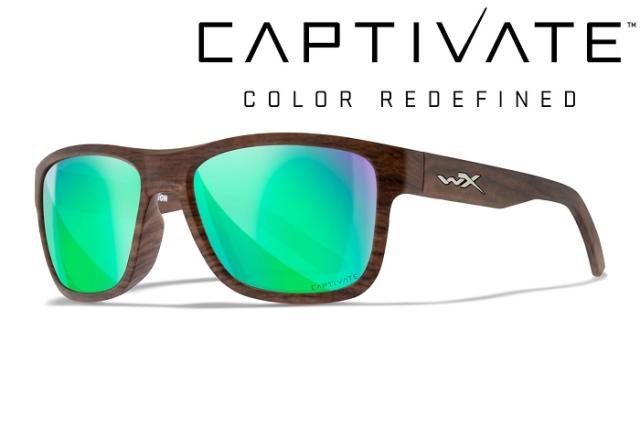 ●● ワイリーエックス/ オベーション OVATION 07 グリーンミラーレンズ/マットウッドグレインフレーム サングラス【Wiley X正規販売店】●●の通販は 24,552円