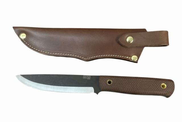 ザパス BiWi 12 BW12-M-BR X50CrMov15 鋼 マイカルタ ハンドル シースナイフ  ZA-PAS Knife