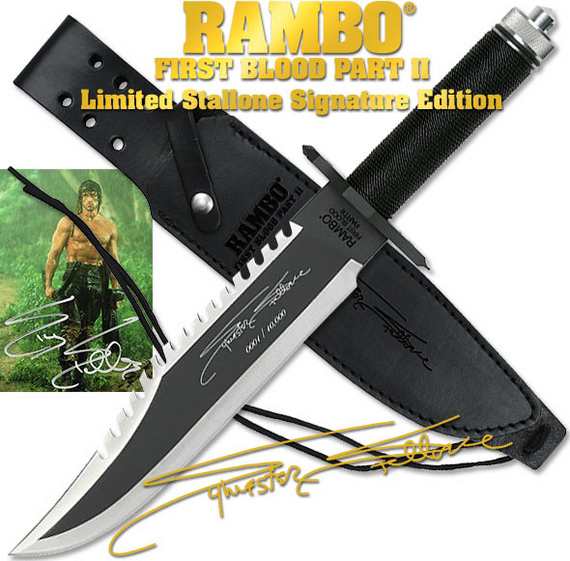 ○○ 新型 ランボー 2/RAMBO II ファーストブラッド ジョン ランボー サイン入り 10000本限定品 サバイバルナイフの通販はau PAY  マーケット - アームズギア au PAY マーケット店 | au PAY マーケット－通販サイト