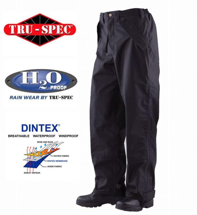トゥルースペック/ TRU-SPEC 新型 H2O ECWCS 全天候型 パンツ ブラック Mサイズの通販は