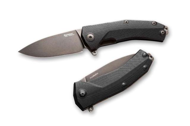 ライオンスチール KUR-BBK 折り畳み ナイフ  スレイプナー鋼 ブラック ハンドル,lionSTEEL Sheath knife