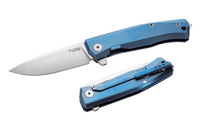 ●● ライオンスチール MT01BL MYTO ハイテック EDC 折り畳みナイフ M390鋼/ブルーチタン ハンドル,lionSTEEL knife