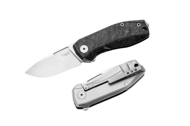 ライオンスチール NA01 CF NANO 折り畳み ナイフ マグナカット鋼 カーボンファイバー ハンドルlionSTEEL Sheath knife