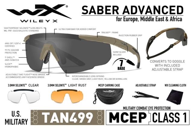 ○○ 【新型限定】ワイリーエックス/セイバー アドバンスド 3レンズ 極