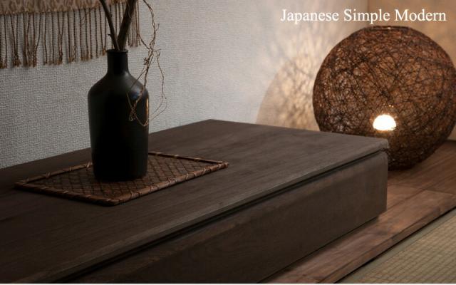 ＼ポイント消化！／ 桐1段 置き床 置床 花台 ブラウン 日本製_1