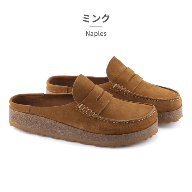 BIRKENSTOCK　ネープルス Highwood Lace Low / ハイウッド レース ロウ スエードレザー