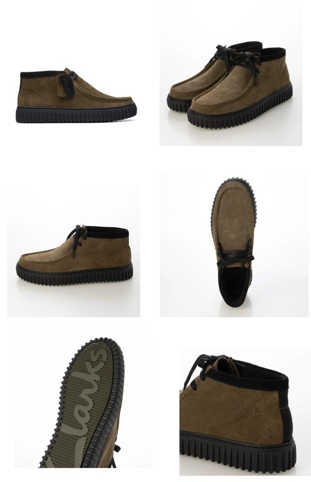 clarks モカシン メンズ トーヒルハイ 新作 送料無料 Torhill Hi 26173593 26173595 26173598 26173663 26173664_4