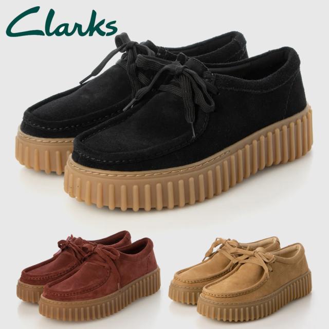 クラークスclarks Torhill Bee トーヒルビーレッド 24.5 さく！Clarks