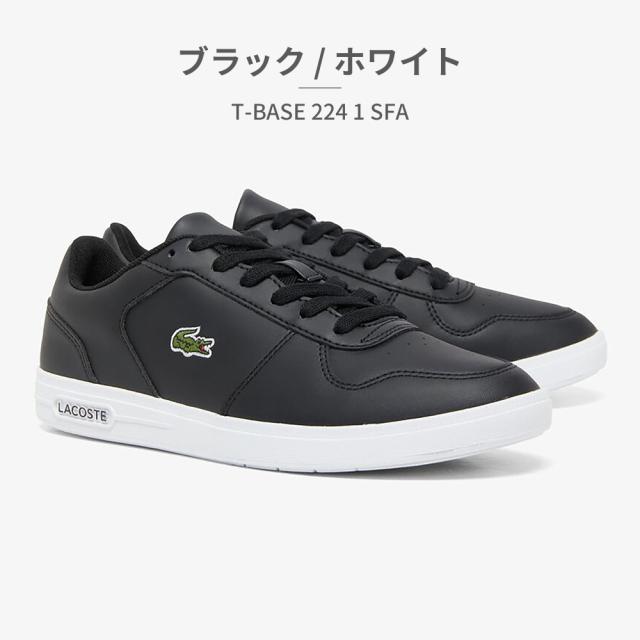 ラコステ スニーカー レディース 48SFA0125 新作 送料無料 T BASE 224 1 SFA LACOSTE