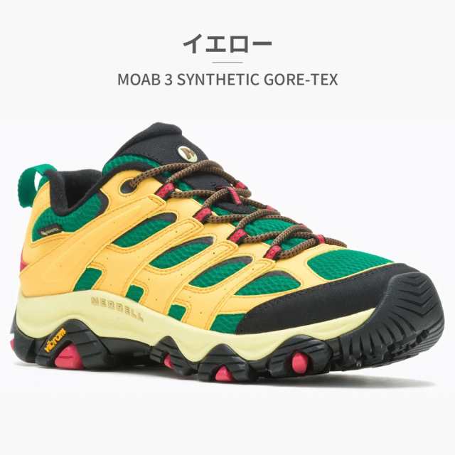 MERRELL スニーカー メンズ モアブ 3 シンセティック ゴアテックス