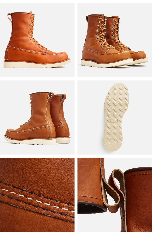 レッドウィング ブーツ メンズ 0877 8インチ クラシックモック 新作