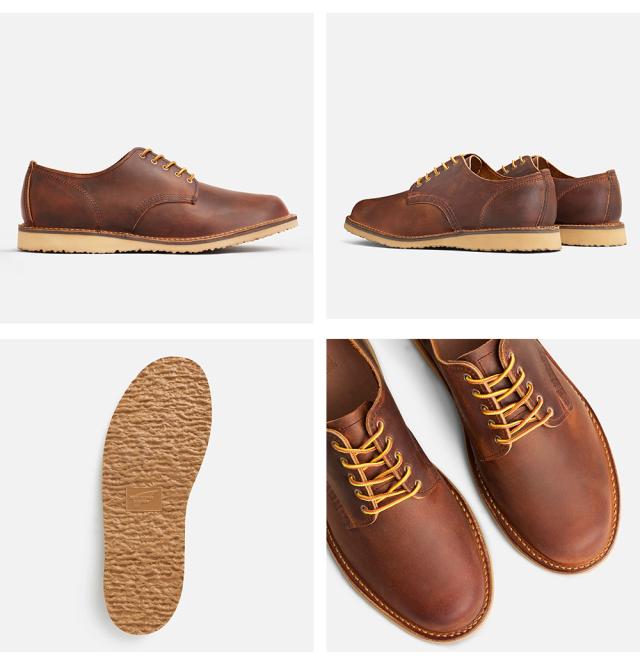 レッドウィング スニーカー メンズ ウィークエンダー オックスフォード 新作 送料無料 WEEKENDER OXFORD 3604D 3606D RED WING_5
