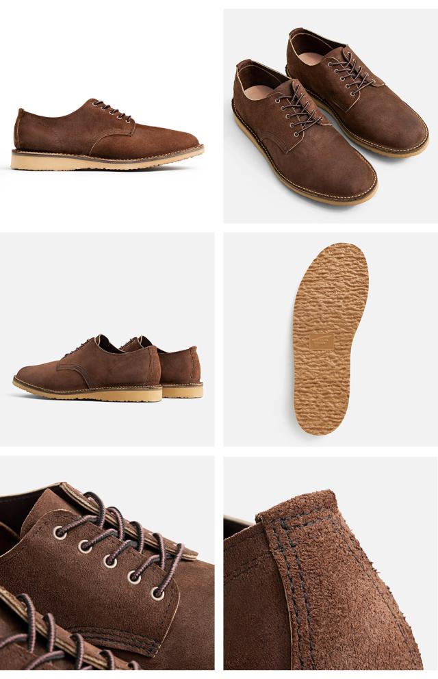 レッドウィング スニーカー メンズ ウィークエンダー オックスフォード 新作 送料無料 WEEKENDER OXFORD 3604D 3606D RED WING_8